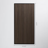 2' x 4 ' Wood Slat Ceiling Tiles