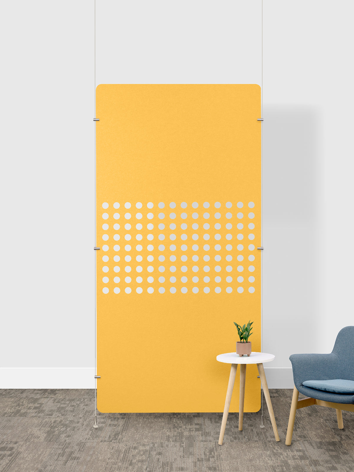 Anchored Room Dividers