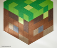 Minecraft™ Isometric Grass Block