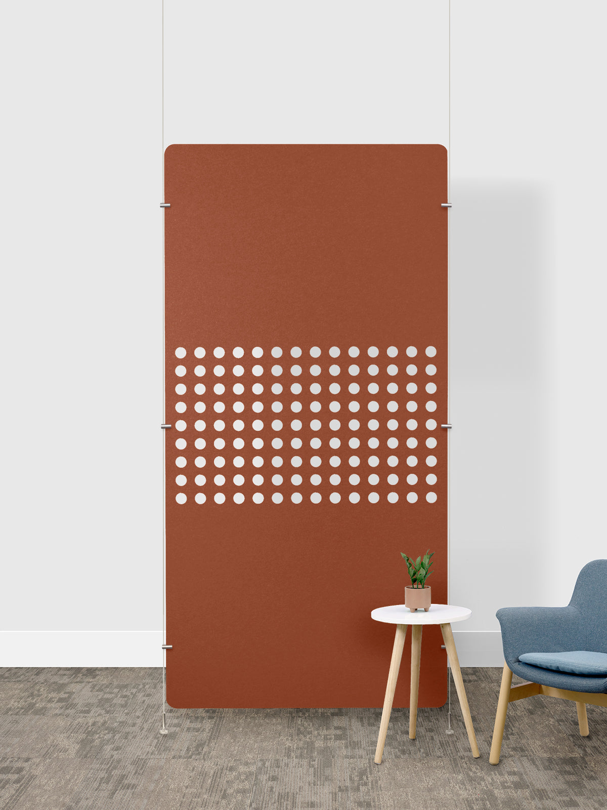 Anchored Room Dividers