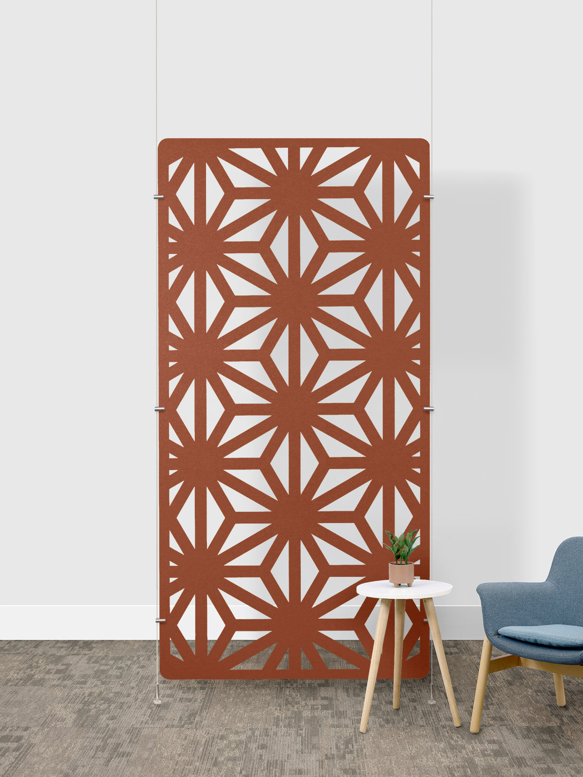 Anchored Room Dividers