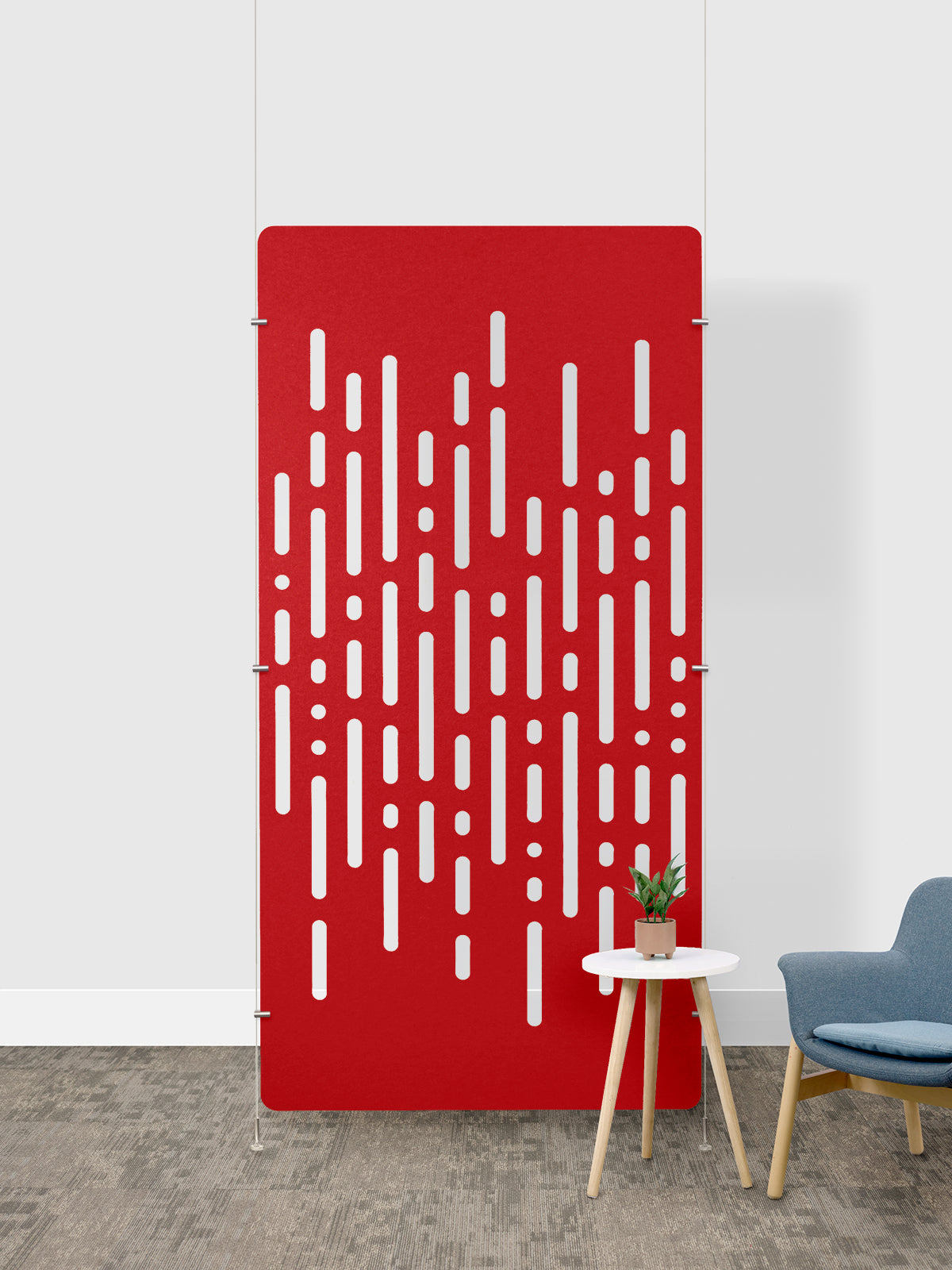 Anchored Room Dividers