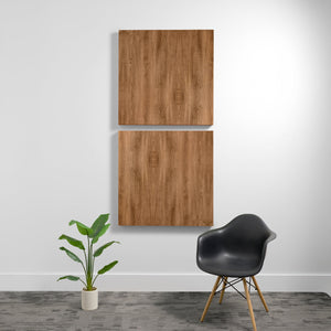 2" (.85 NRC) / Elm Large 3'x3' 3D Acoustic Boxes (Set of 2)