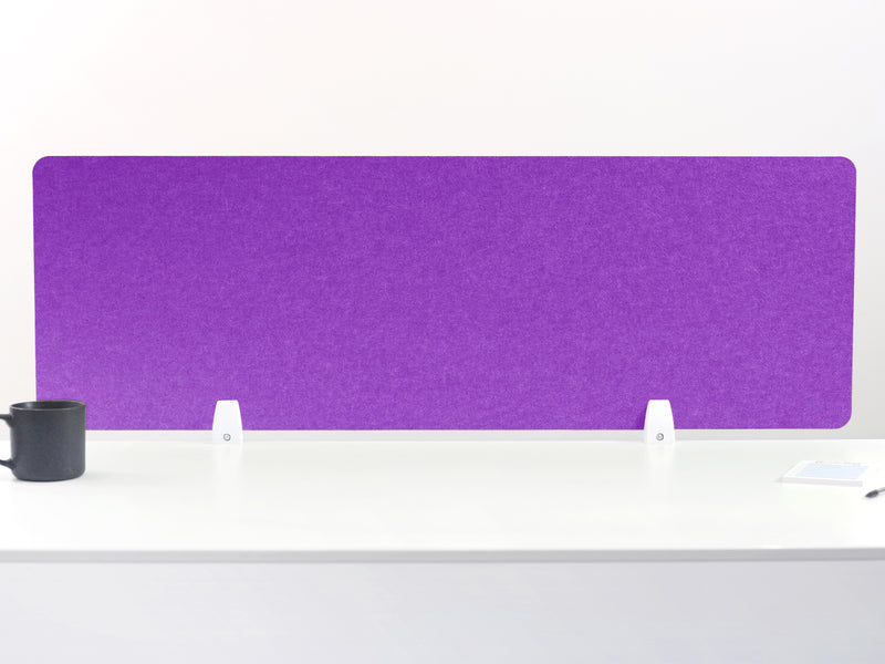 Lavender Blank Large Desk Divider