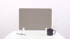 Small Ash Desk Divider
