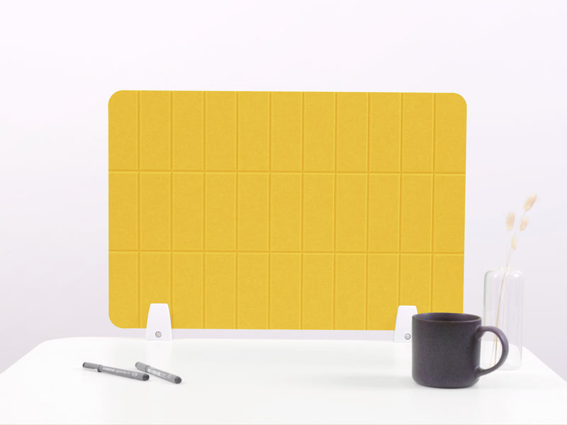 Citrine Grid Small Desk Divider