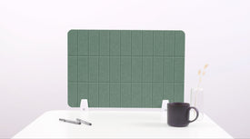Small Palm Desk Divider