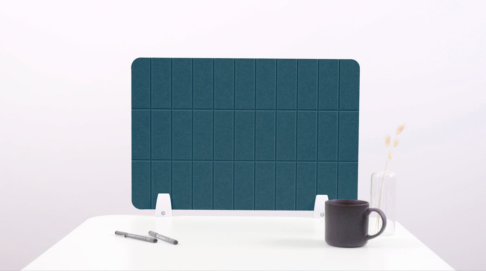 Small Slate Blue Desk Divider