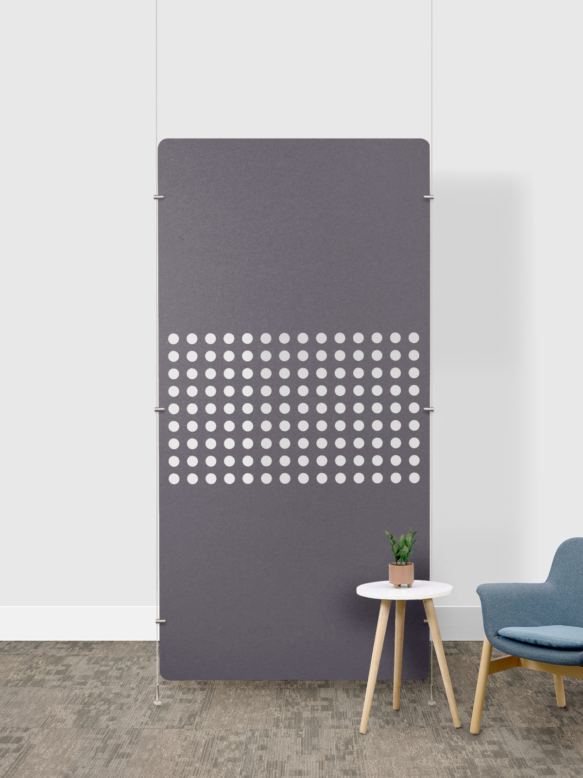Anchored Room Dividers