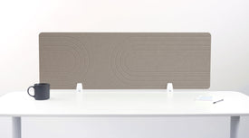 Large Ash Desk Divider