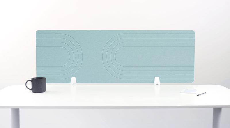 Baby Blue Desk Divider