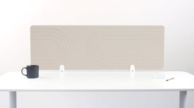 Large Latte Desk Divider