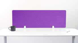 Large Lavender Desk Divider