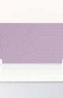 Lilac Retro Large Desk Divider