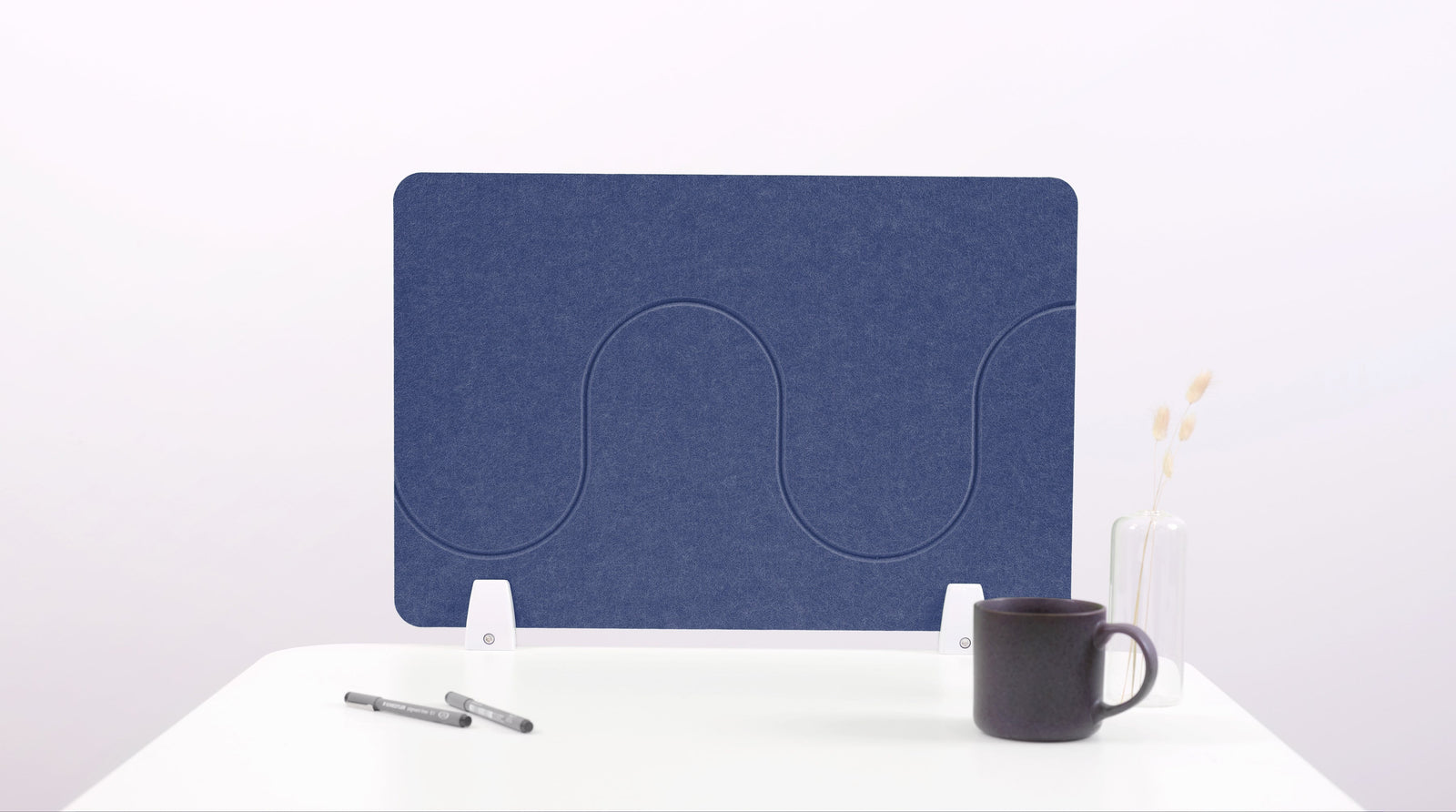 Small Indigo Desk Divider
