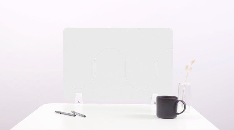 Zinc Desk Divider