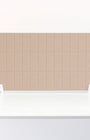 Cashmere Grid Large Desk Divider