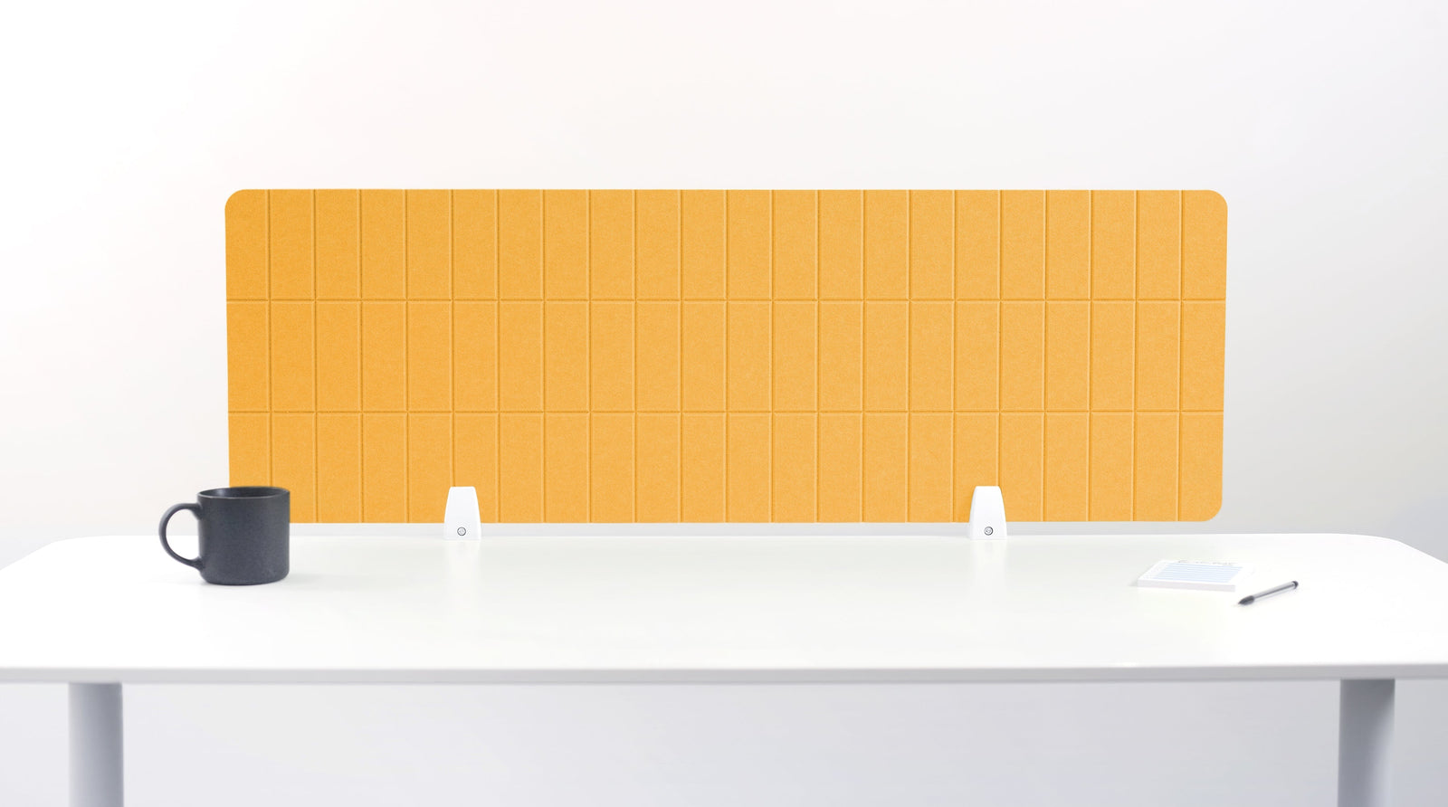 Large Mustard Desk Divider
