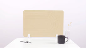 Small Porcelain Desk Divider