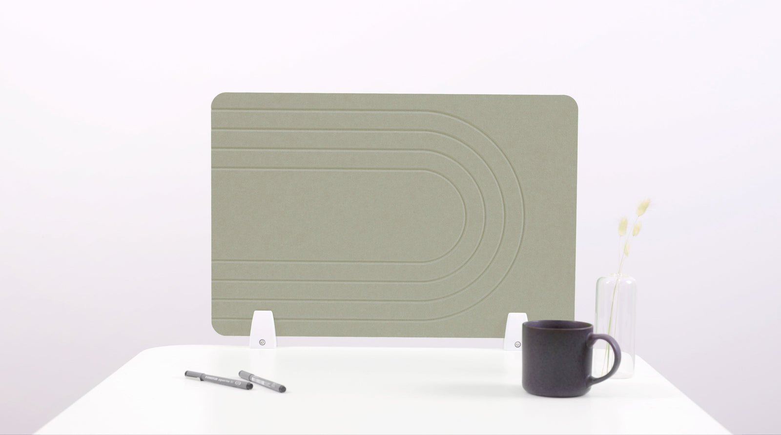 Small Sage Desk Divider