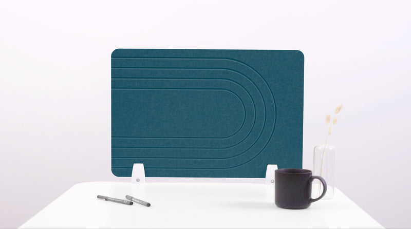 Slate Blue Desk Divider