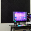 ebony square felt panels acoustic