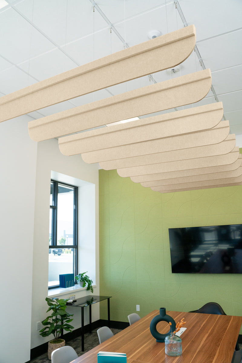 Porcelain Acoustic Blade Baffle