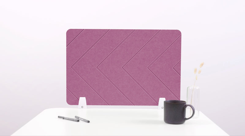 Plum Desk Divider