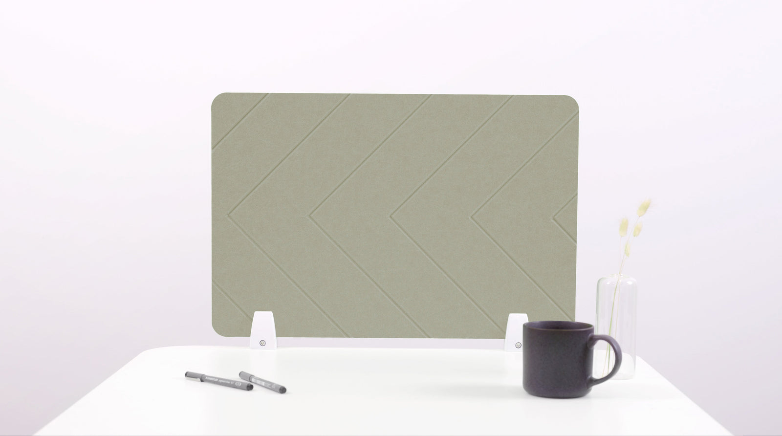 Small Sage Desk Divider
