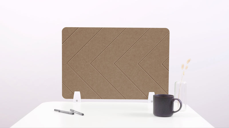 Timber Desk Divider