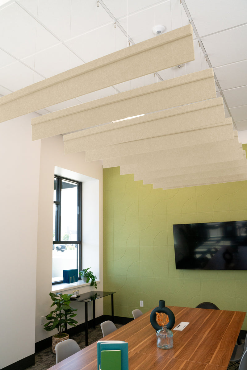 Porcelain Acoustic Blade Baffle