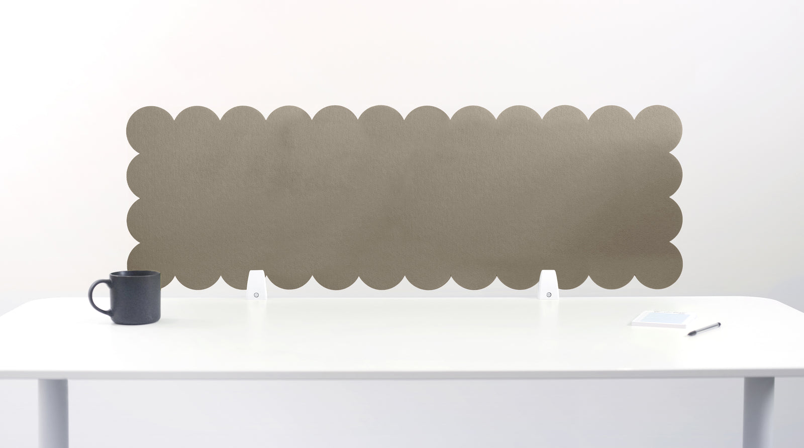 Scallop Desk Divider