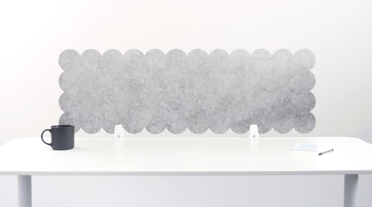 Decorative wall panel with bubble design on a white surface