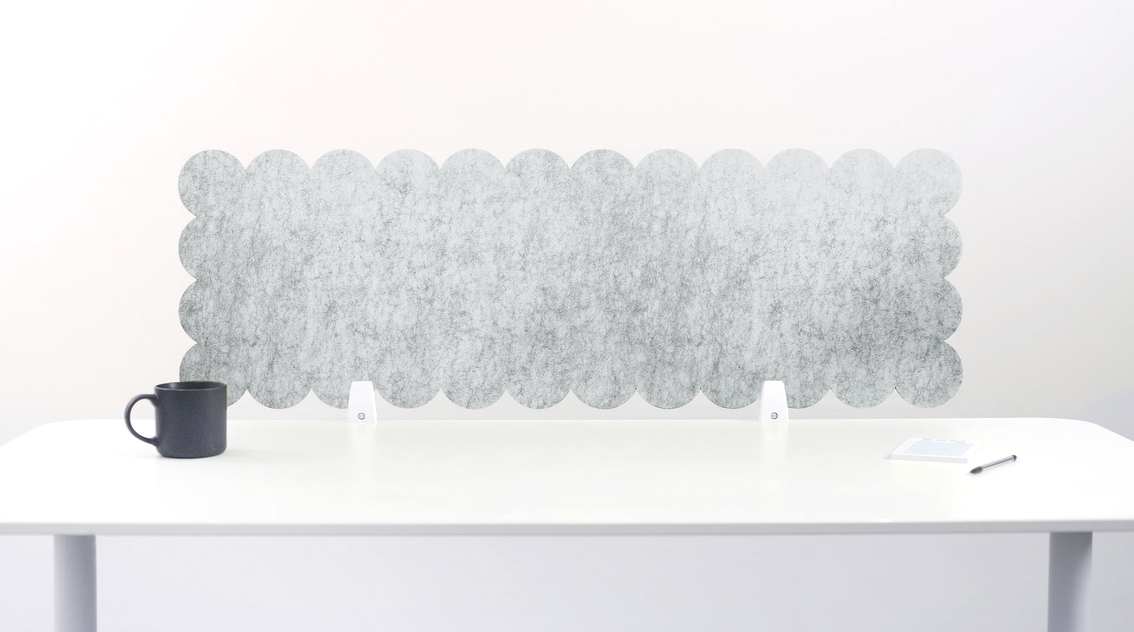 Decorative headboard with a honeycomb pattern on a white background