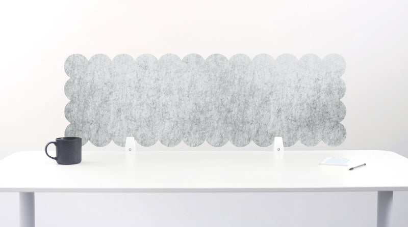 Decorative headboard with a honeycomb pattern on a white background