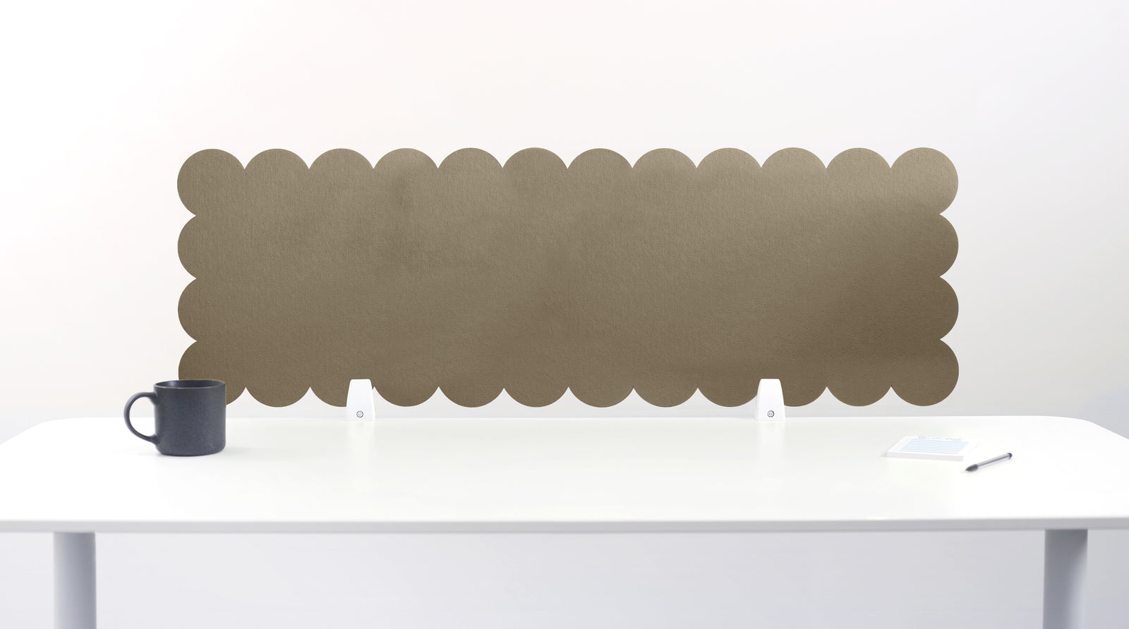 Scallop Desk Divider