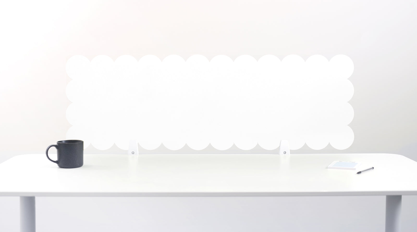 Scallop Desk Divider