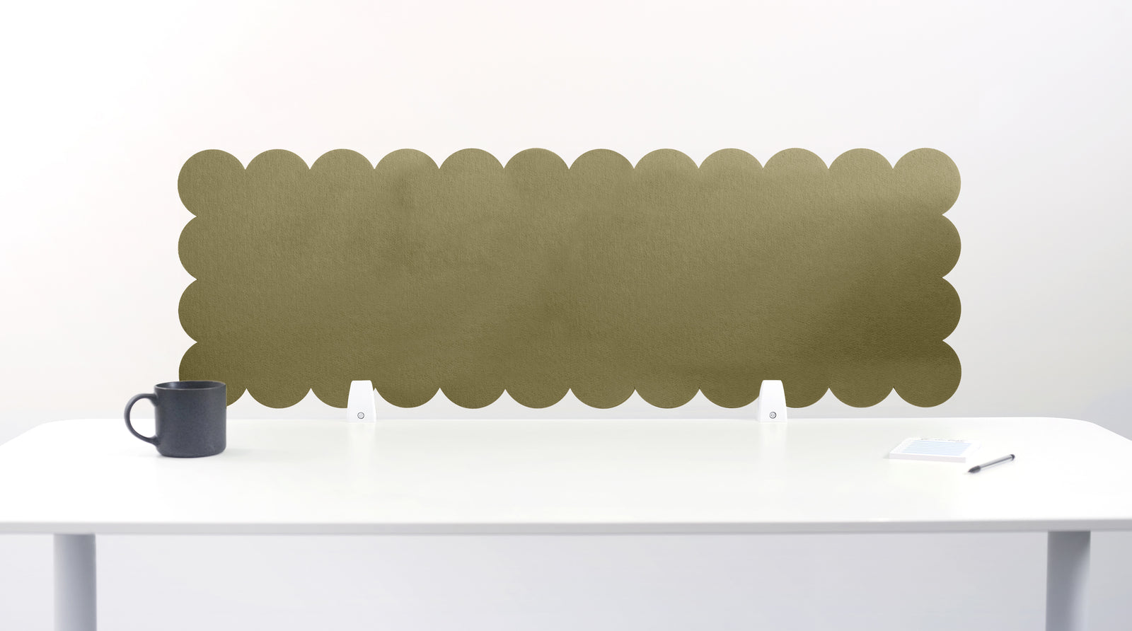 Scallop Desk Divider