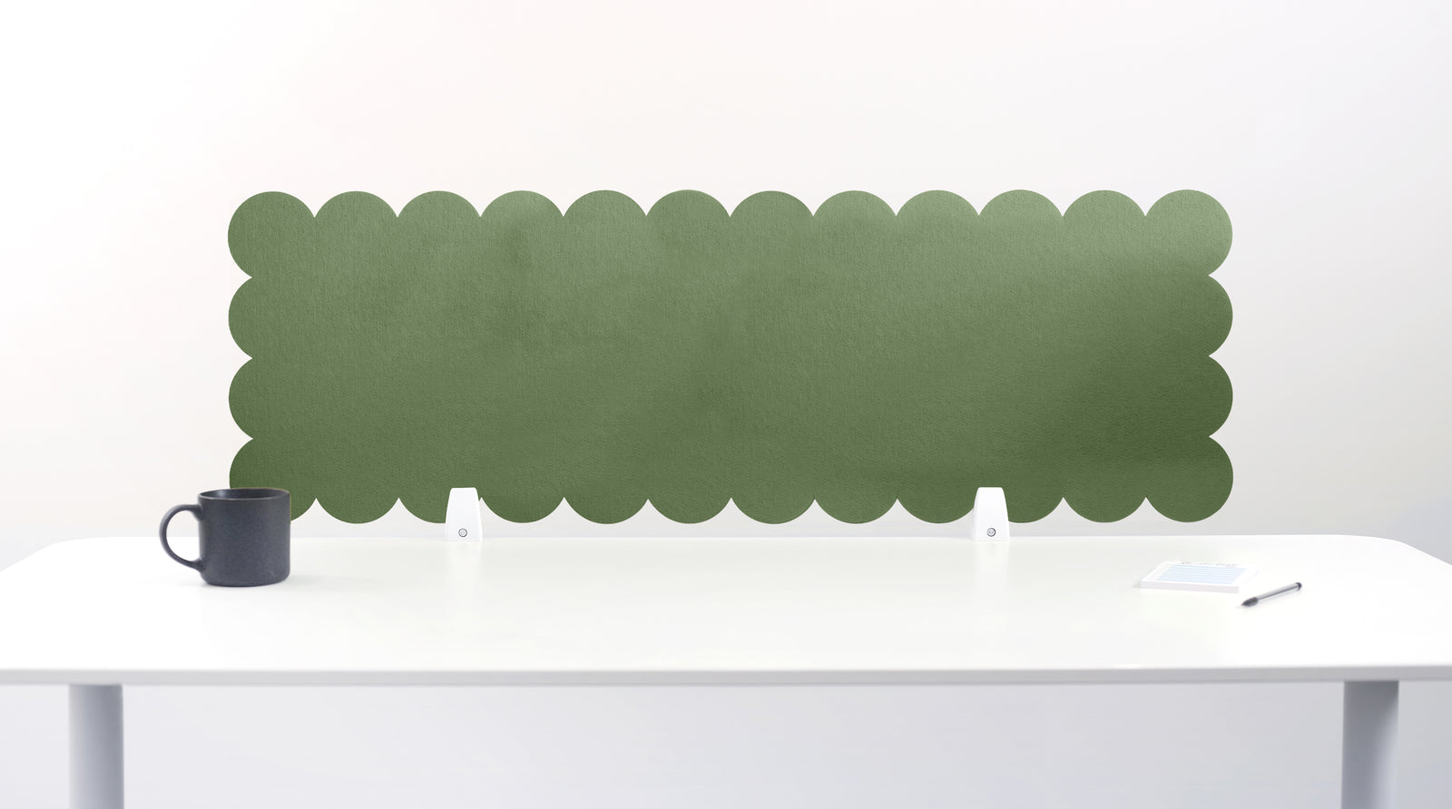 Scallop Desk Divider