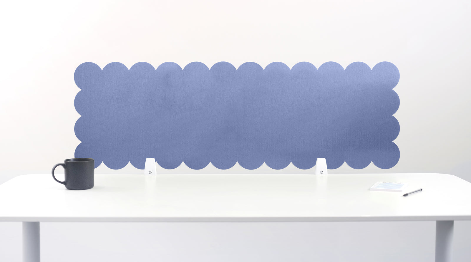 Scallop Desk Divider