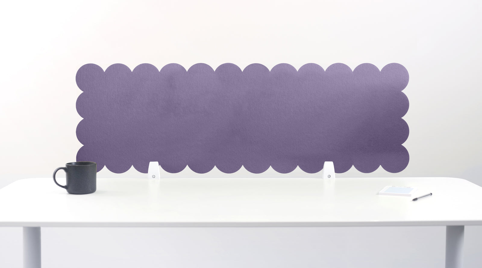 Scallop Desk Divider