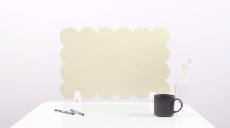 Scallop Desk Divider