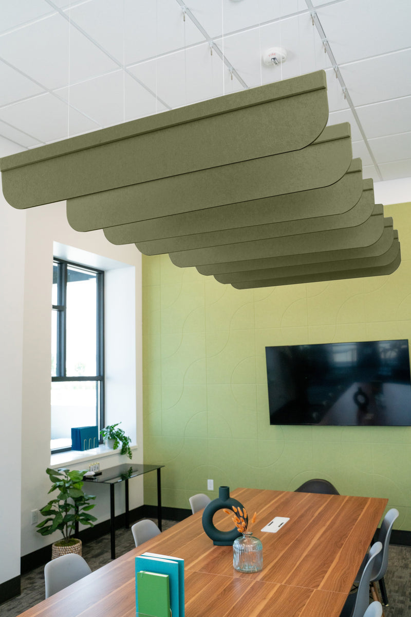 Olive Acoustic Blade Baffle