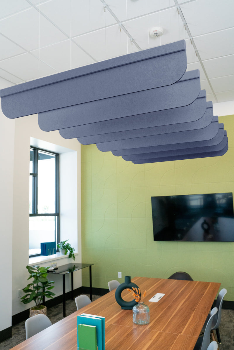 Periwinkle Acoustic Blade Baffle