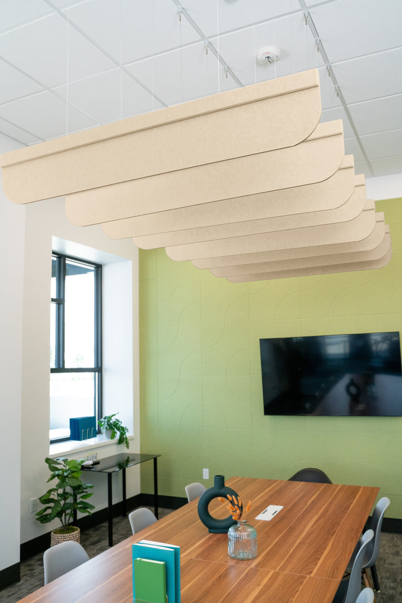 Porcelain Acoustic Blade Baffle