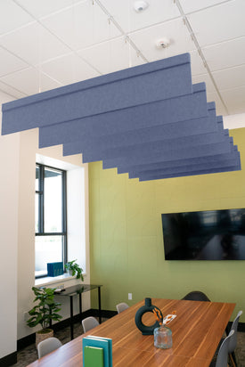 Periwinkle Acoustic Blade Baffle