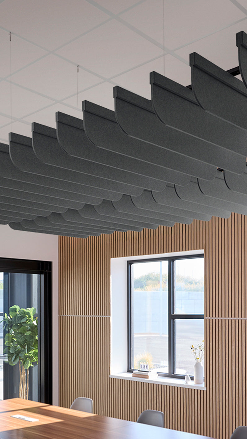 Cast Acoustic Blade Baffle