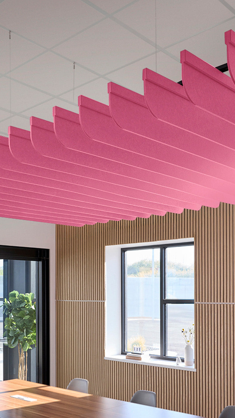 Hot Pink Acoustic Blade Baffle