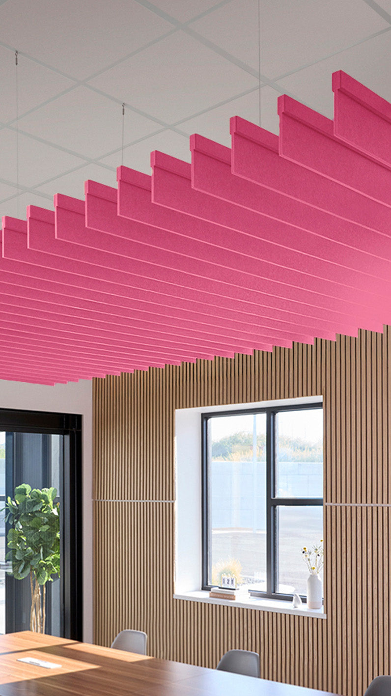 Hot Pink Acoustic Blade Baffle