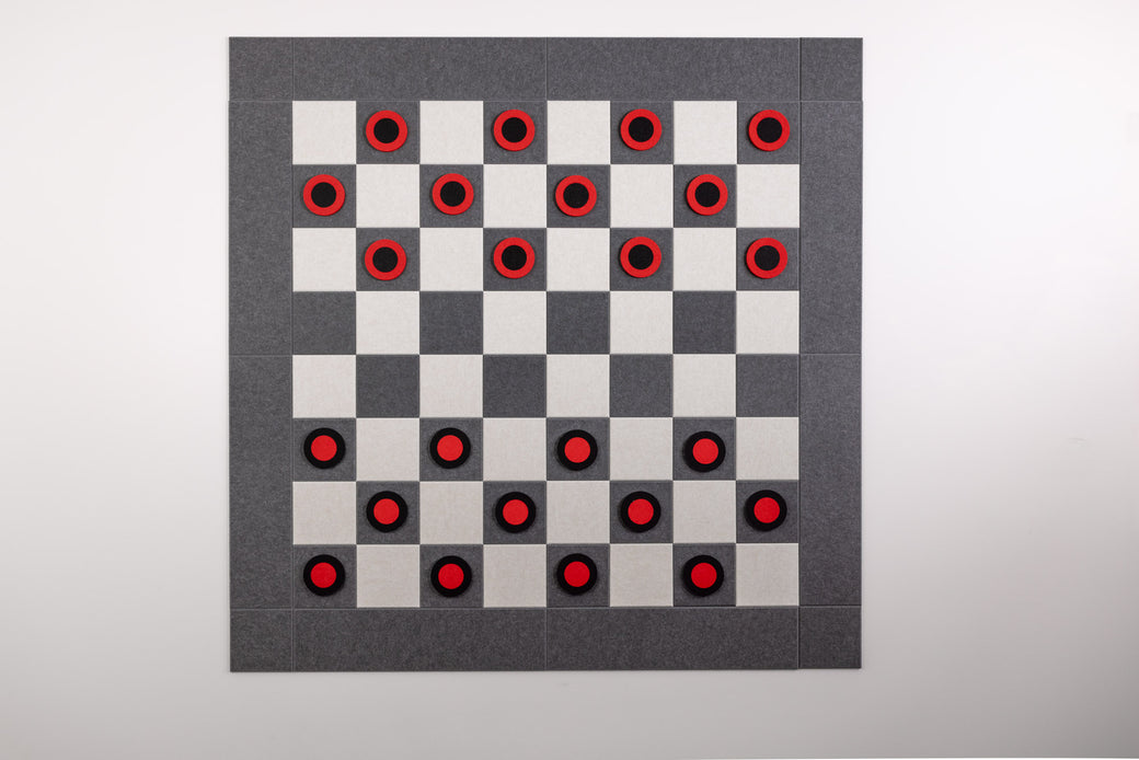 Checkers Wall Game